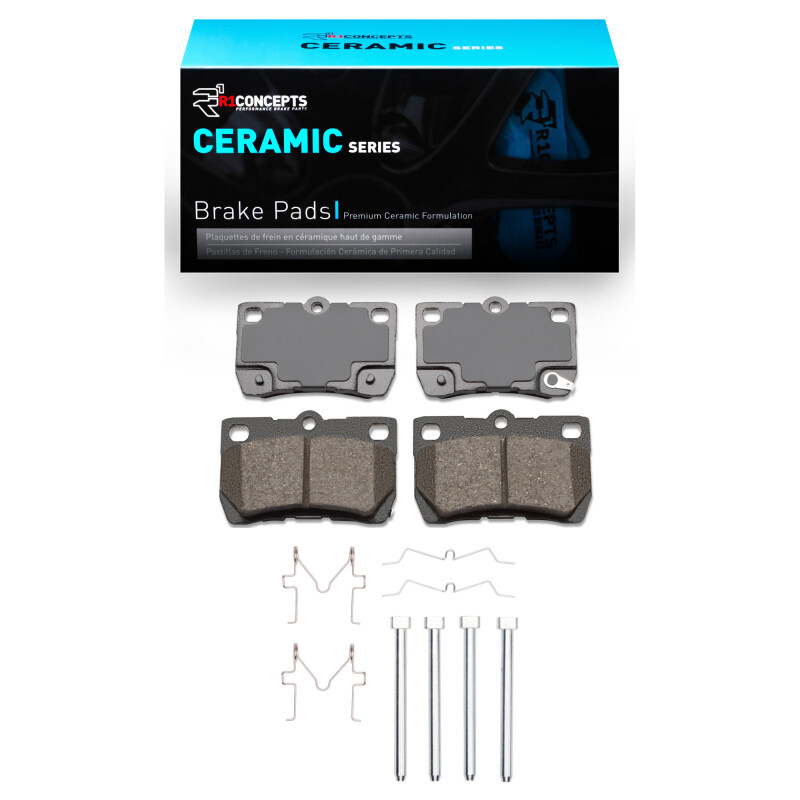 Lexus IS250 Brake Pads - Rear - R1 Concepts - R1 Ceramic - `06-`13